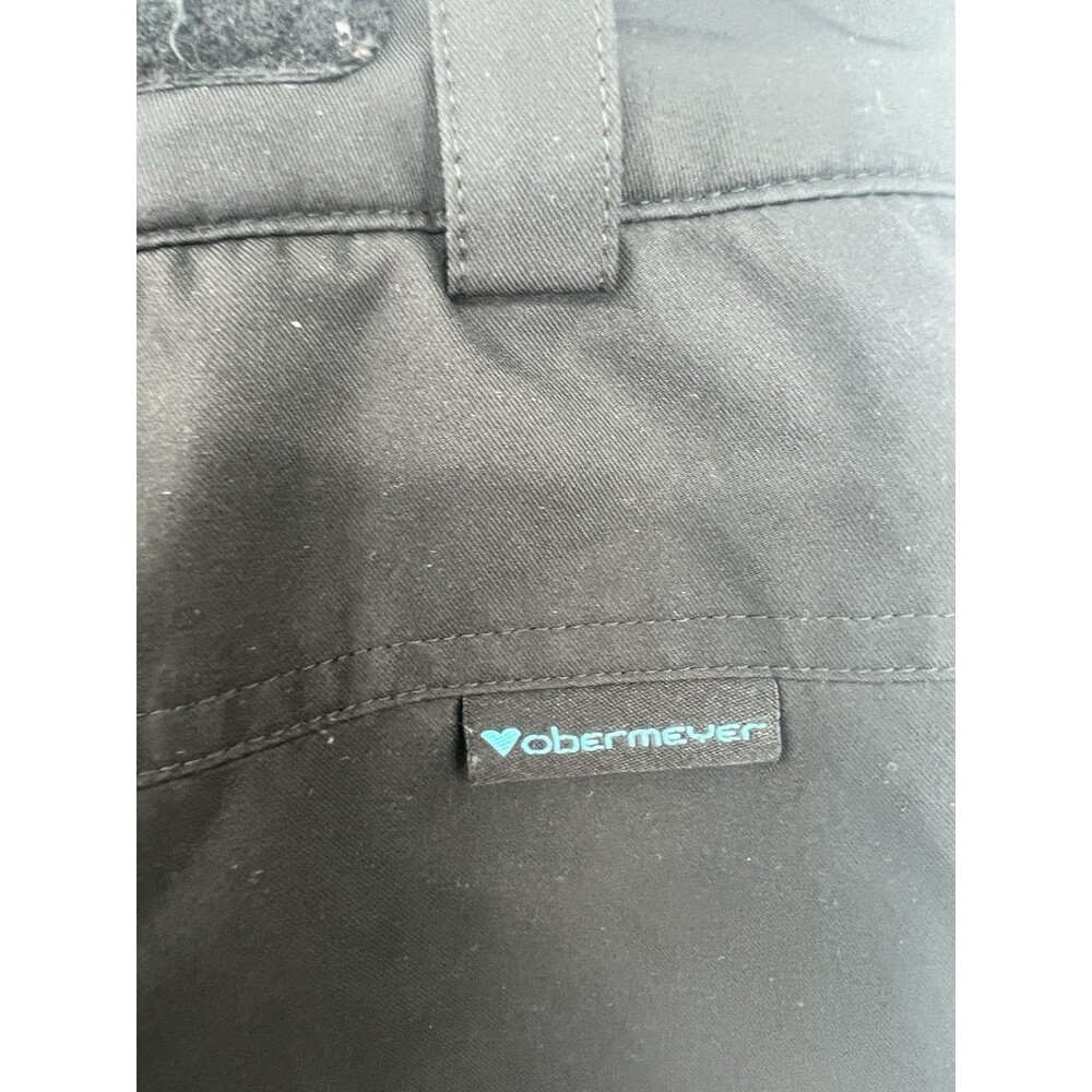 OBERMEYER Women's Black Ski / Snowboard Winter Pants  Size 14 Adjustable waist - Picture 4 of 15